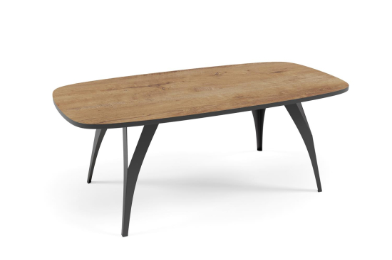 LORISA – owalny stolik kawowy do stylowych wnętrz